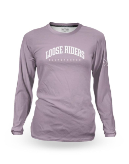 Loose Riders Ladies Jersey Long Classic Mauve
