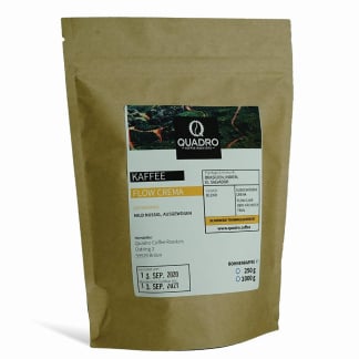 Quadro Coffee FLOW Crema, triple blend for the fully automatic machine