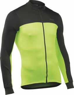 Northwave Force 2 Jersey Black/Yllw Fluo