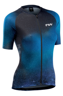 Northwave Freedom Woman Jersey Short Sleeve Blue