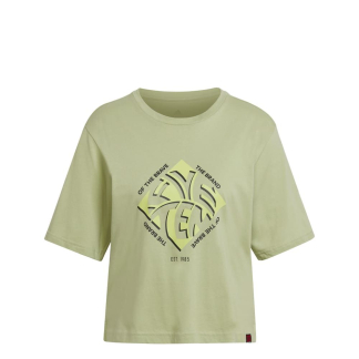 FiveTen Cropped Graphic T-Shirt lime