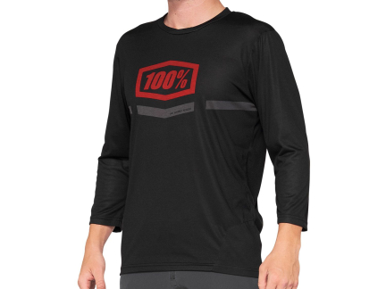 100% Airmatic Enduro/Trail 3/4 Jersey black/red