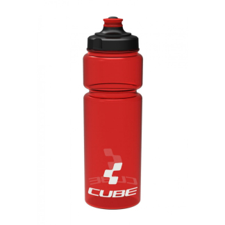 Cube water bottle 0.75l Icon red
