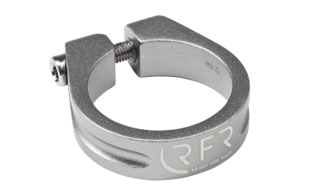 RFR saddle clamp 34.9 mm grey