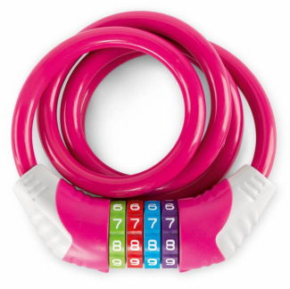 Puky safety cable lock KS pink