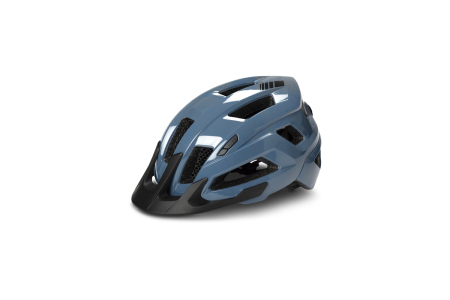 Cube Helm STEEP glossy blue