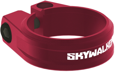 Sixpack saddle clamp SKYWALKER 2 x red