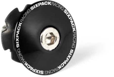 Sixpack Aheadcap standard 1-1/8" mit Kralle schwarz