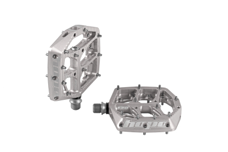 Hope F20 PEDALS - PAIR - SILVER