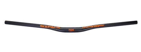 Sixpack Vertic 785 X 31.8 Rise:20 handlebar black/orange