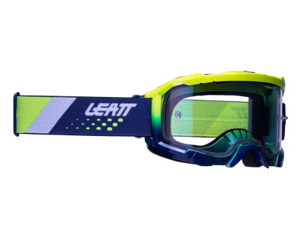Leatt Velocity 4.5 Iriz Goggle anti fog lens Neon Yellow Purple