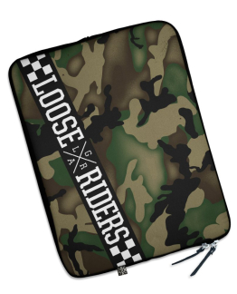 Loose Riders Laptop Sleeve Forest Camo