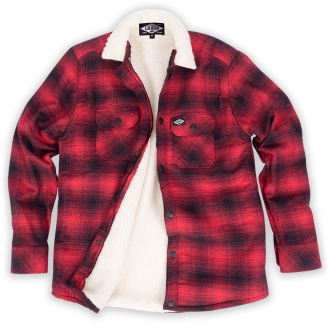 Loose Riders Flanelljacke Red