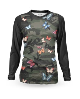Loose Riders Women Thermal Butterfly Camo