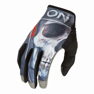 O'Neal Mayhem Glove Bones black/red