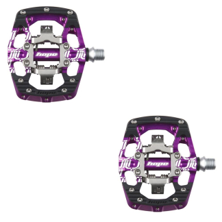 HOPE Union GC Pedals - Pair - Purple