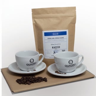 Quadro Coffee Kaffee Geschenkset - Filter