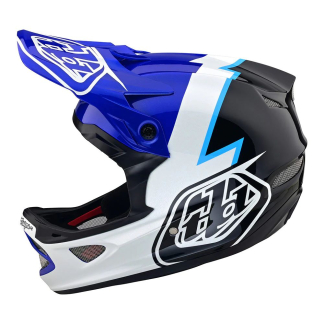 Troy Lee Designs D3 Fiberlite Helmet No Mips Volt Blue