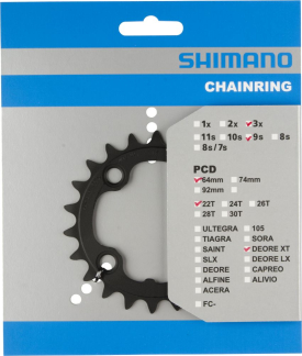 Shimano Kettenblätter DEORE XT FC-M760