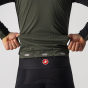 Castelli Alpha Ros 2 Jacket Military Green/Fiery Red-Silve