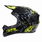 O'Neal Backflip Helmet Zombie black/neon yellow