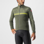 Castelli Finestre Jacket Military Green/Light Military Chartreuse