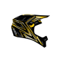 O'Neal Backflip Helmet Knox black/gold