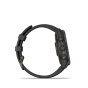 Garmin fenix® 7 – Sapphire Solar Edition Schiefergrau, schwarzes Armband