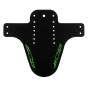 Azonic Splatter Fender Logo black/neon green