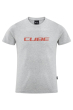 Cube JUNIOR Organic T-Shirt Logo grey melange