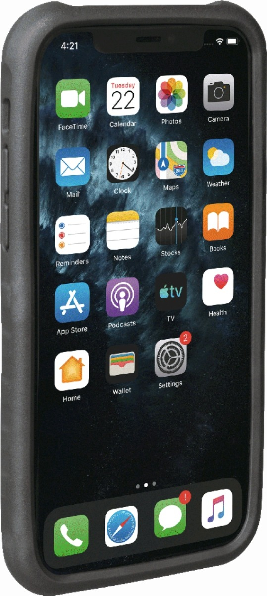 Topeak RideCase für iPhone 11 Pro mit Halter Black/Gray