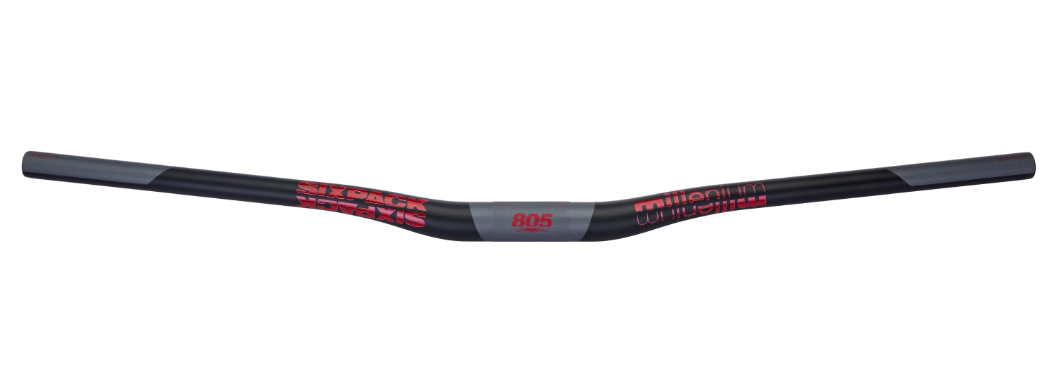 Sixpack Millenium 805 X 31.8 Rise:20 Carbon Black/Red