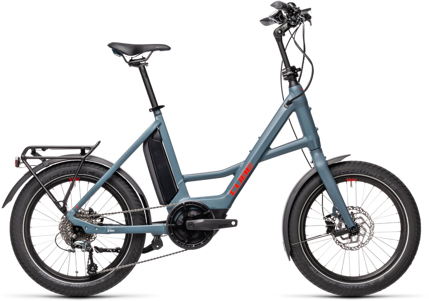 Cube Compact Hybrid Sport blue´n´red 2021