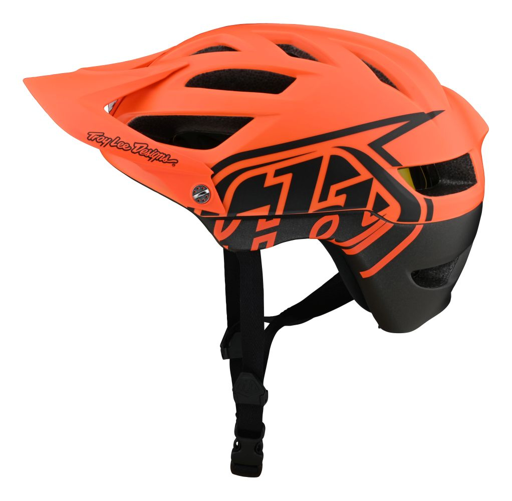 Troy Lee Designs A1 Helm Drone fire red