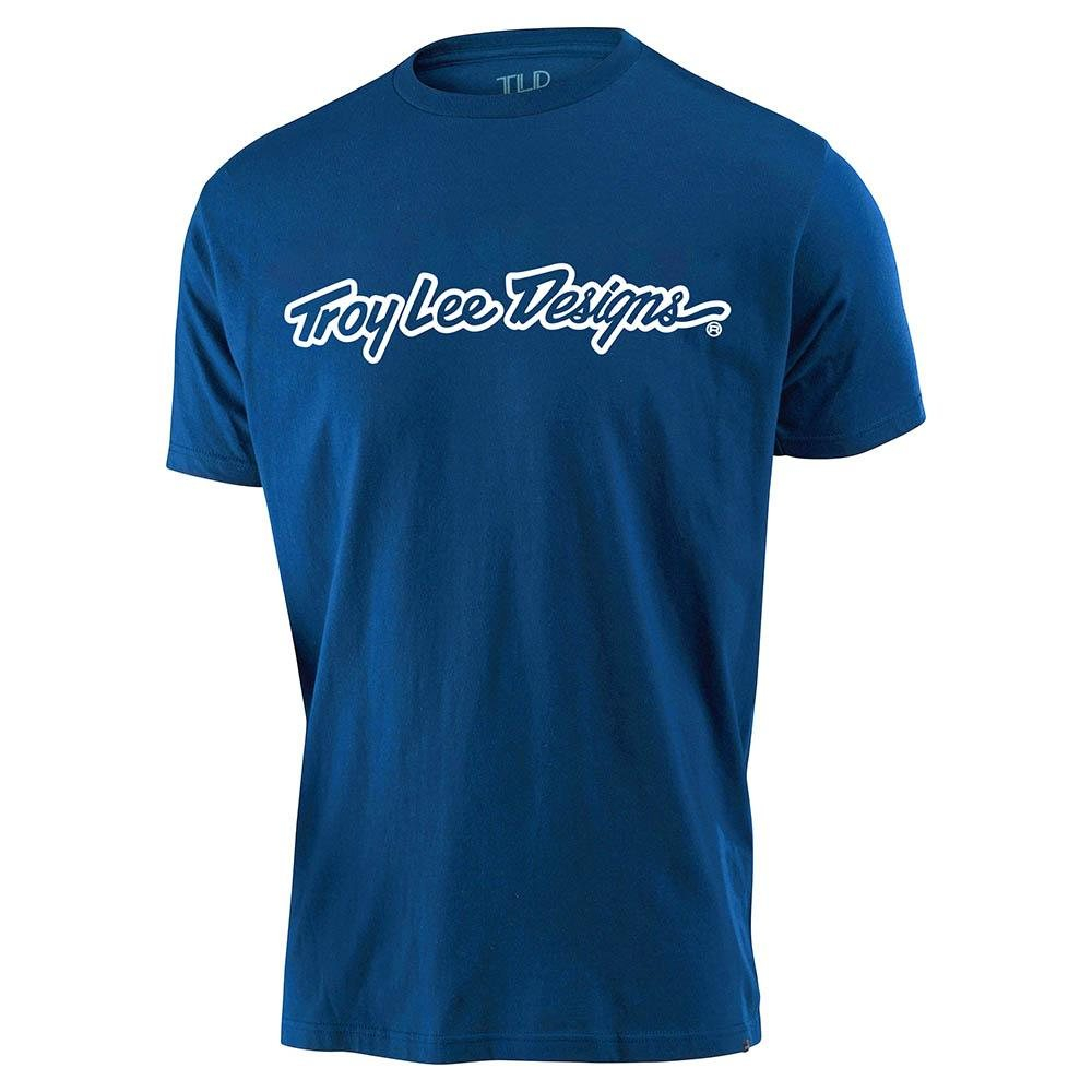Troy Lee Designs Youth Signature Tee Royal Blue