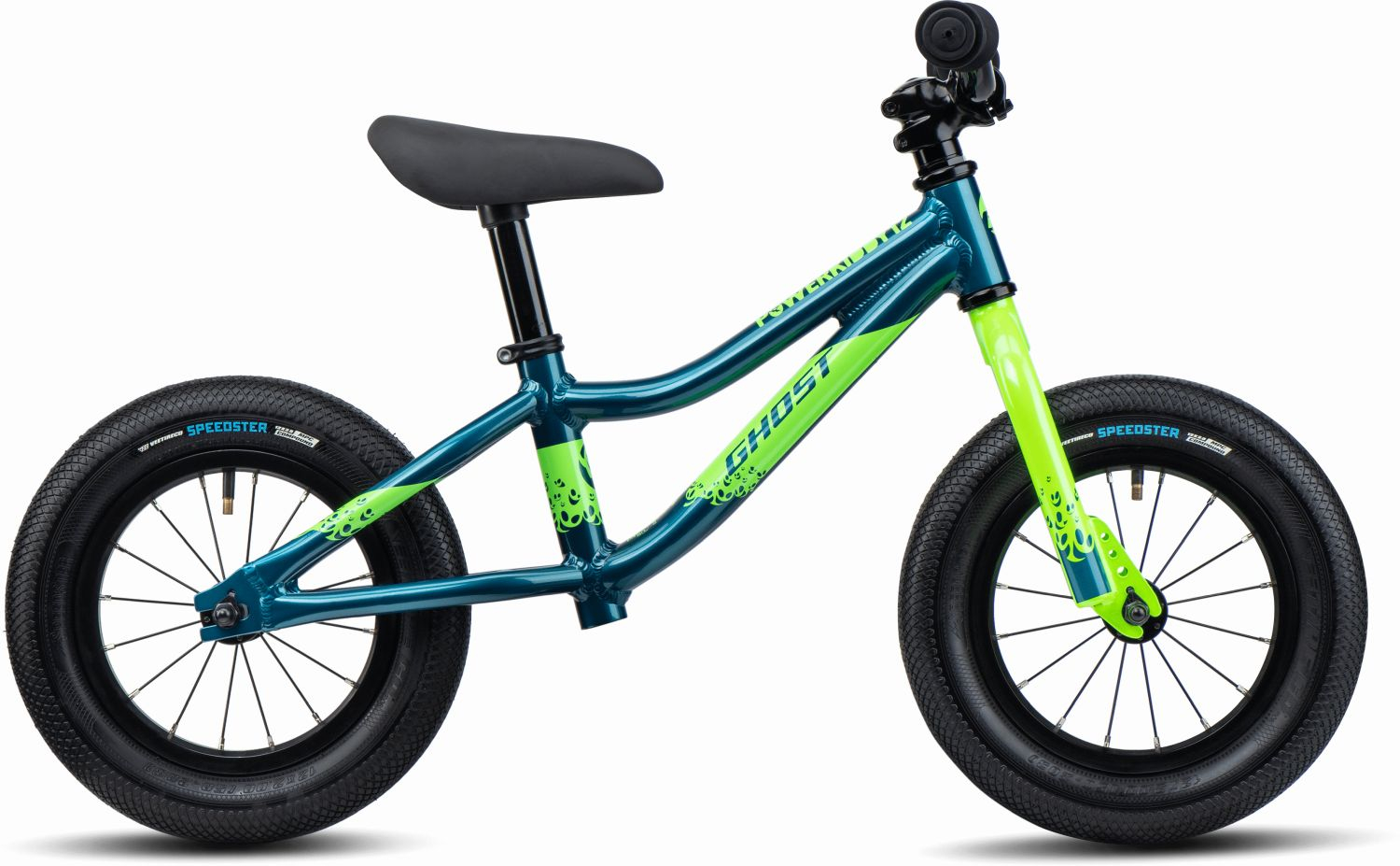 Ghost Powerkiddy 12 Dirty blue/metallic lime - glossy