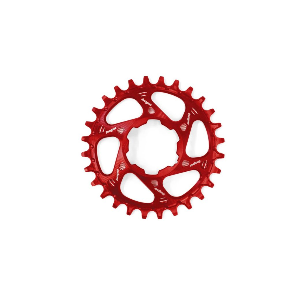 Hope Spiderless Retainer Ring - Red
