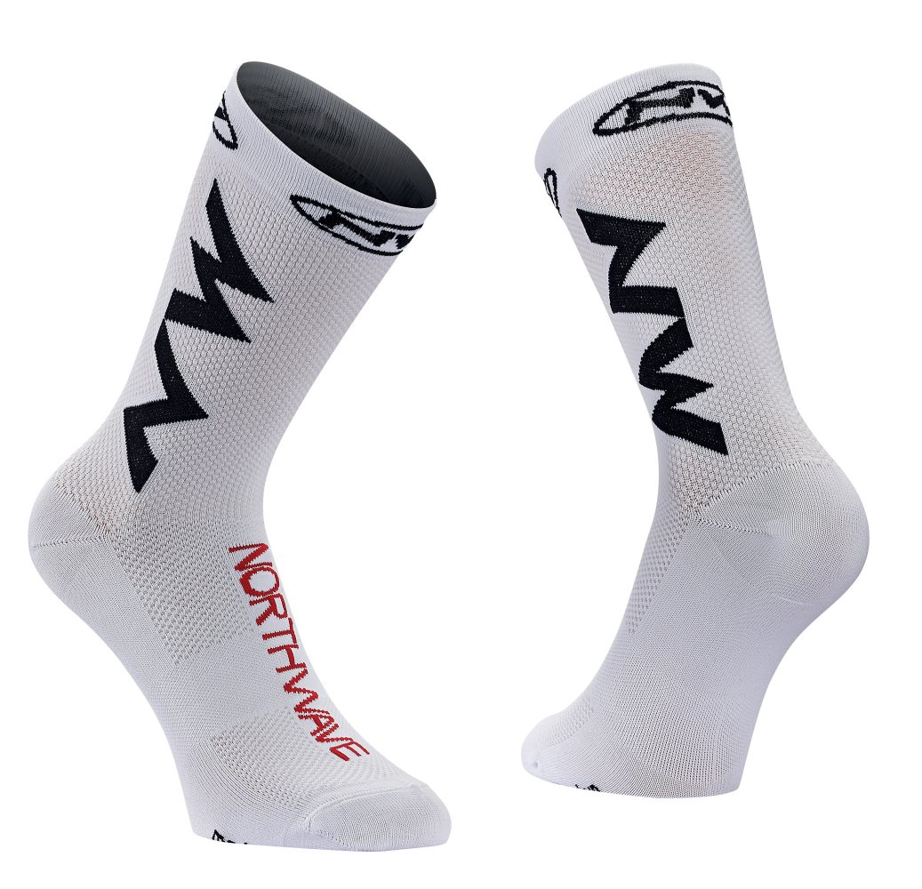 Northwave Extreme Air Socks White/Bl/Red