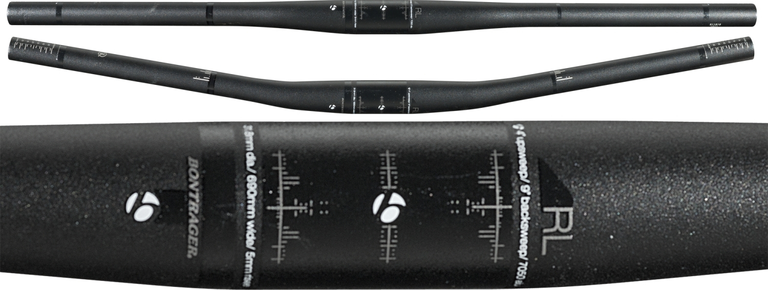 Bontrager Lenker Race Lite Lowriser Black 31,8 mm/720mm 2018