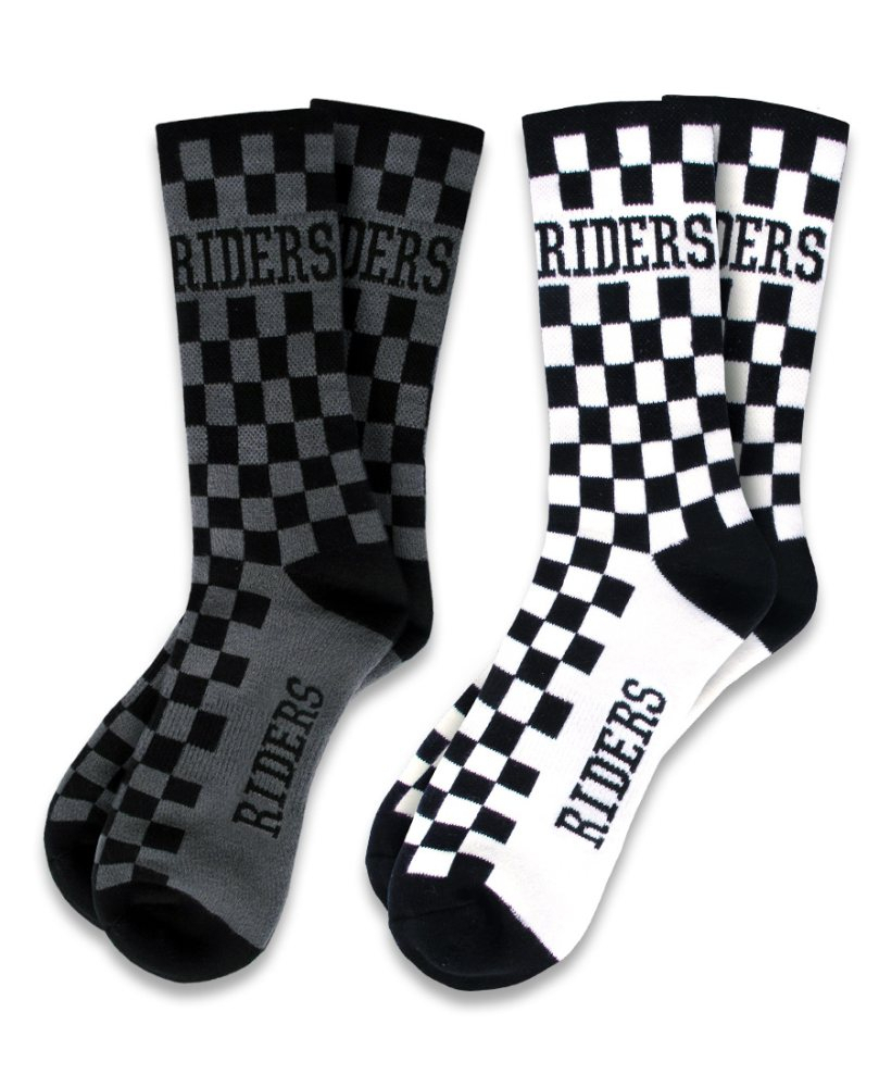 Loose Riders Socken 2-Pack Checkers