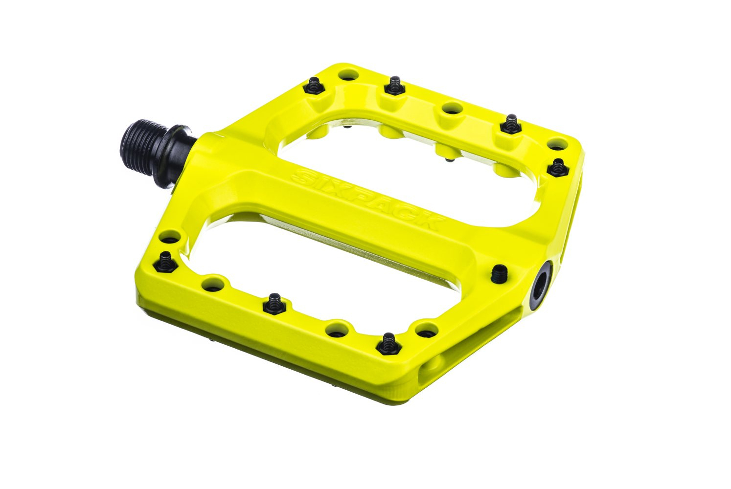 Sixpack Menace 3.0 pedals neon-yellow