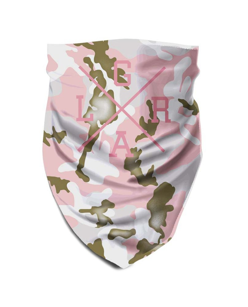 Loose Riders Tube Scarf Forest Pink Camo