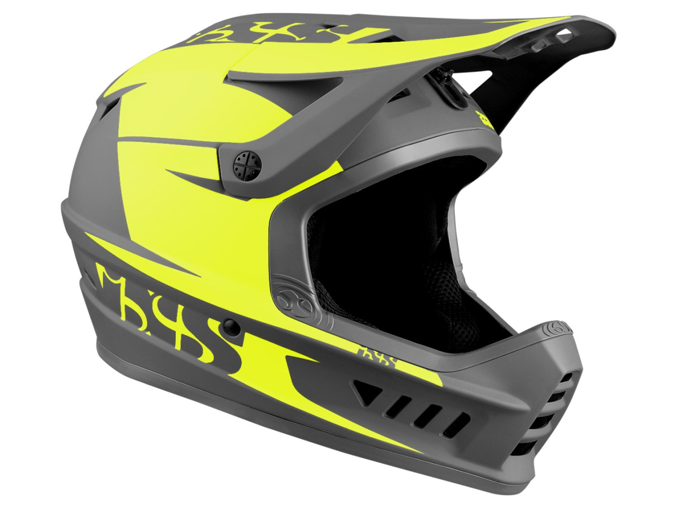 IXS XACT Evo helmet Lime-Graphite