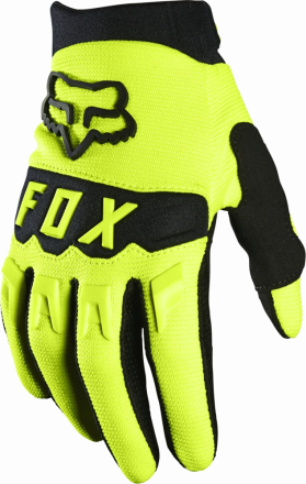 Fox Dirtpaw Youth Glove flo yellow