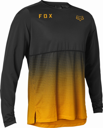 Fox Flexair Longsleeve Jersey black/gold