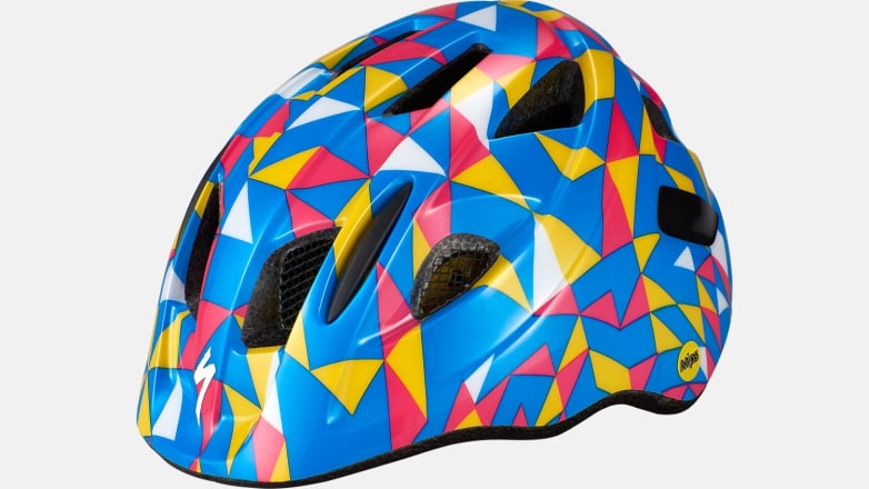 Specialized Mio Toddler Helmet Mips Pro Blue/Golden Yellow Geo