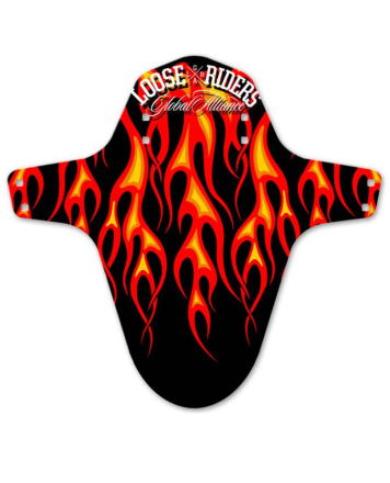 Loose Riders Mudguards Flames