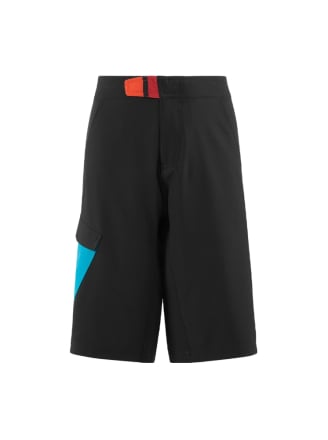 Cube JUNIOR Baggy Shorts inkl. Innenhose black´n´blue´n´white