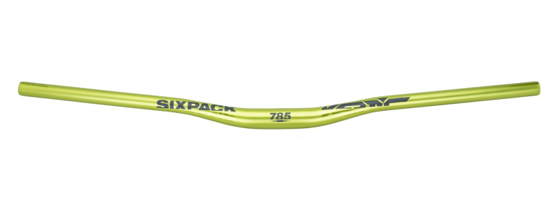 Sixpack Vertic 785 X 31.8 Rise:20 Lenker electric-green