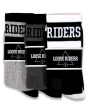 Loose Riders 3-pack Heritage Socks Multicolor Onesize